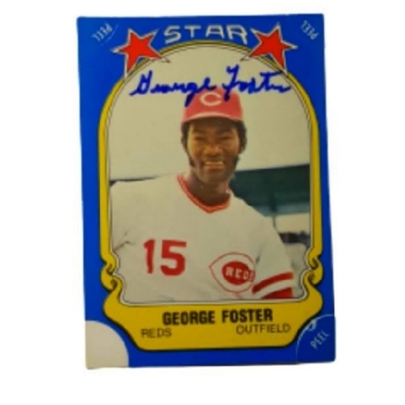 1981 Fleer George Foster MLB Trading Card #41 - Picture 1 of 3